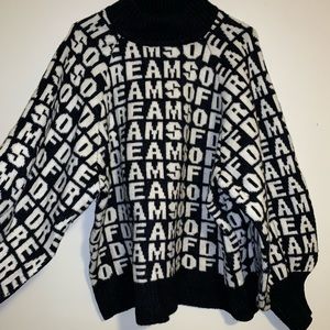 Oversized H&M sweater